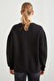 3 Thread Heart Printed Crew Neck Sweatshirt - 5