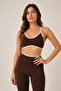 Coreline Padded Seamless Sports Bra - with Piping Detail - 4