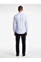 Regular Fit Cotton Oxford Long Sleeve Button down Collar Shirt - 3