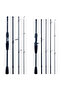 Casting 2.1m FLENHAI Spinning Baitcasting Travel Carbon Mini Fishing Rods 1.8~2.4m Casting Weight 5- - 8