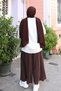 Women's Modal Cupra Elastic Waist Adjustable Lace-Up Wide Leg Loose Trousers 3207 Mink - Special Series - 7