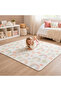 Rainbow Cushion Play Mat Rug – Soft Padded Carpet with Non-Slip Backing, 160 x 200 cm - 8