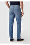Dark Indigo Regular Fit D Denim P Cotton Blend Trousers - 5
