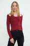 Lace Halter Neck Slim Fit Blouse - 4