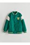 Trendlucky Boys' College Jacket with Printed Difference