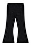 Civil Girls' Stoned Slit Leggings |   Steel Stone |   School Nursery and Daily Use - Black