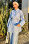 Renha Summer Hijab Set - Ice Blue - 3