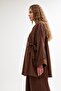 Linen Kimono Brown - 3