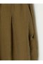 Trendlucky Women's Textured Trousers with Elastic Waist and Difference in Color - 6