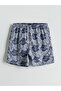 Swim Shorts - Dark blue - Patterned - 5