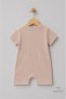 Baby Boy Teddy Bear Printed Short Sleeve 100% Cotton Summer Baby Romper Newborn Daily Romper 0-9 Months - 3