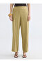 Nevavm Women's Linen Blend Trousers with Elastic Waist - 2