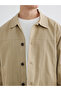 Nevavm Comfortable Fit Shirt Collar Men's Jacket with Difference - 3