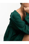 Rochie scurta, Verde - 2