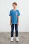 100% Cotton Adventure Text Printed Boy's T-Shirt - 4