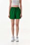 Basic Ayrobin Fabric Waist Lace up Shorts - 7