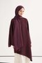Luxe Desen Liora Cotton Shawl Cherry Burgundy - 2