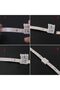 5PCS 8MM 2PIN Wire For 8mm 2 Pin 3835 5050 3528 LED Strip Connector, Plug Connector Cable, Flexible - 6