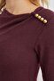 Degaje Collar Blouse with Shoulder Accessories - 5