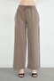 Elastic Waist Pocket Palazzo Trousers - 6