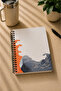 Notebook - Bullet Journal| Dotted| A5| Steel Spiral| 90 Sheets| Hard Cardboard Cover - 2