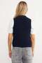 Buttoned Knitwear Vest - 8
