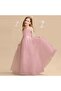 Girl's Powder Color Dress - 4