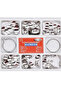 1 BOX 100 pcs Dental Sectional Matrix Contoured System Metal Dentistry Resin Clamping Seperating Rin