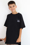 Boys' T-Shirt Vintage Car Print 9-14 Years, Black - 2