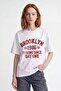 Brooklyn Written Oversize Basic Tshirt