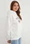 3 Thread Rugby Embroidered Hooded Sweatshirt - 7