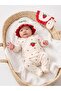 Strawberry Patterned Newborn Baby Girl 5-Piece Set Hospital Release - 2