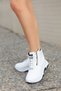 Fred Thick Sole Zipper Detailed Daily Women's Boots - 3