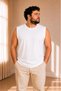 Men's Oversize Zero Sleeve T-Shirt S-M-L-Xl-2Xl