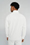 Falconzo Zip Jacket White Men's Sweatshirt 921133-9003 - 2