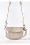 Adjustable Long Strap Women's Hand and Shoulder Bag Urban Wrinkle Cream - 2