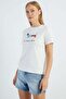 Dog Printed Crew Neck T-Shirt - 3