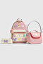 My Polo 2055 Triple Set Girls' Primary and Secondary School Backpack School Bag Multi-Compartment Ortho - 2