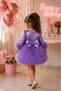 Girls Baby's Kids Dress Long Sleeve Tulle Tutu Special Occasion Party Birthday Princess Satin Evening Dress Clothes - 3