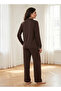 Pyjama Set Button-Down Shirt & Trousers - 4