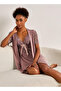 Slip Dress Sleeveless with Robe and Thongs