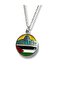 Palestine Map and Al-Aqsa Mosque Figured Unisex Necklace – Meaningful, Original and Antique Design
