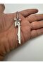 Antique Sword Figured Necklace – Unisex Metal Accessory with 60 cm Chain - 3