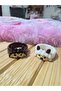 Double Kids Ring Set with Cute Lambs Figures – Resin Cartoon Jewelry with Fixed Measurements