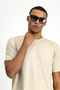 Techno-Line Crew Neck Slim Fit Slim Fit Printed Lycra Single Jersey T-Shirt - 4