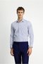 Long Sleeve Classic Slim Fit Slim Fit Cotton Pack Easy to Wear Tulle Enebilir Striped Shirt - 5