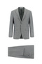 7 Drop Slim Fit Slim Fit Patterned Suit