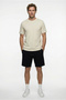 Crew Neck Regular Fit Breathable Cotton Washable T-Shirt - 3