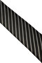 Striped Striped Patterned Silk Blend Tie - 3