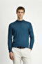 Half Turtleneck Regular Fit Wool Basic Knitted Sweater